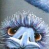 Diamond Painting Struisvogels voorbeeldafbeelding van het volledige ontwerp