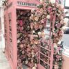 Diamond Painting Telefooncel - Rozen voorbeeldafbeelding van het volledige ontwerp