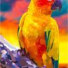 Diamond Painting Tropische Lori Elvira Clement voorbeeldafbeelding van het volledige ontwerp
