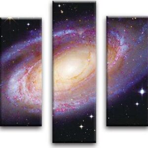Diamond Painting Universum Vijfluik voorbeeldafbeelding van het volledige ontwerp