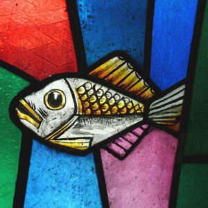 Diamond Painting Vis In De Zee Van Kleur voorbeeldafbeelding van het volledige ontwerp