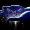 Diamond Painting Vlinder In Hand voorbeeldafbeelding van het volledige ontwerp