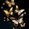 Diamond Painting Vlinders voorbeeldafbeelding van het volledige ontwerp