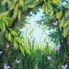 Diamond Painting Vlinders In Groene Jungle voorbeeldafbeelding van het volledige ontwerp