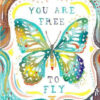 Diamond Painting You Are Free To Fly voorbeeldafbeelding van het volledige ontwerp