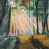 Diamond Painting Zonnestralen voorbeeldafbeelding van het volledige ontwerp