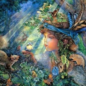 Diamond Painting Magic Figuur voorbeeldafbeelding van het volledige ontwerp
