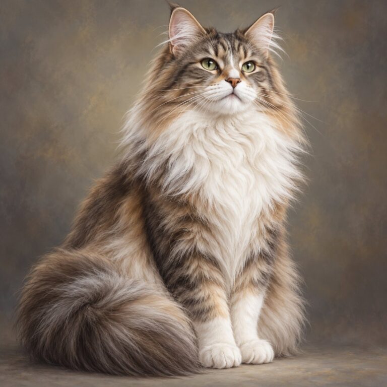 Diamond Painting Elegante Kat voorbeeldafbeelding van het volledige ontwerp