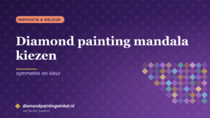Diamond painting mandala kiezen